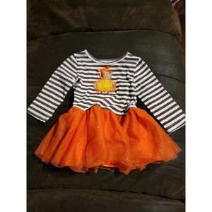 Blueberri boulevard turkey dress Thanksgiving size 24 months‎
